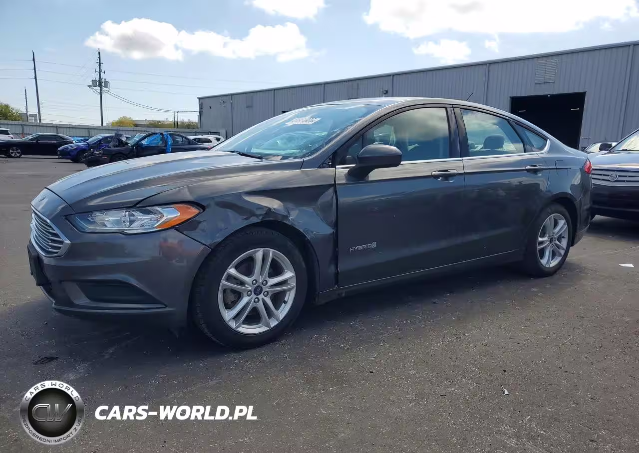 2018 Ford Fusion Se Hybrid