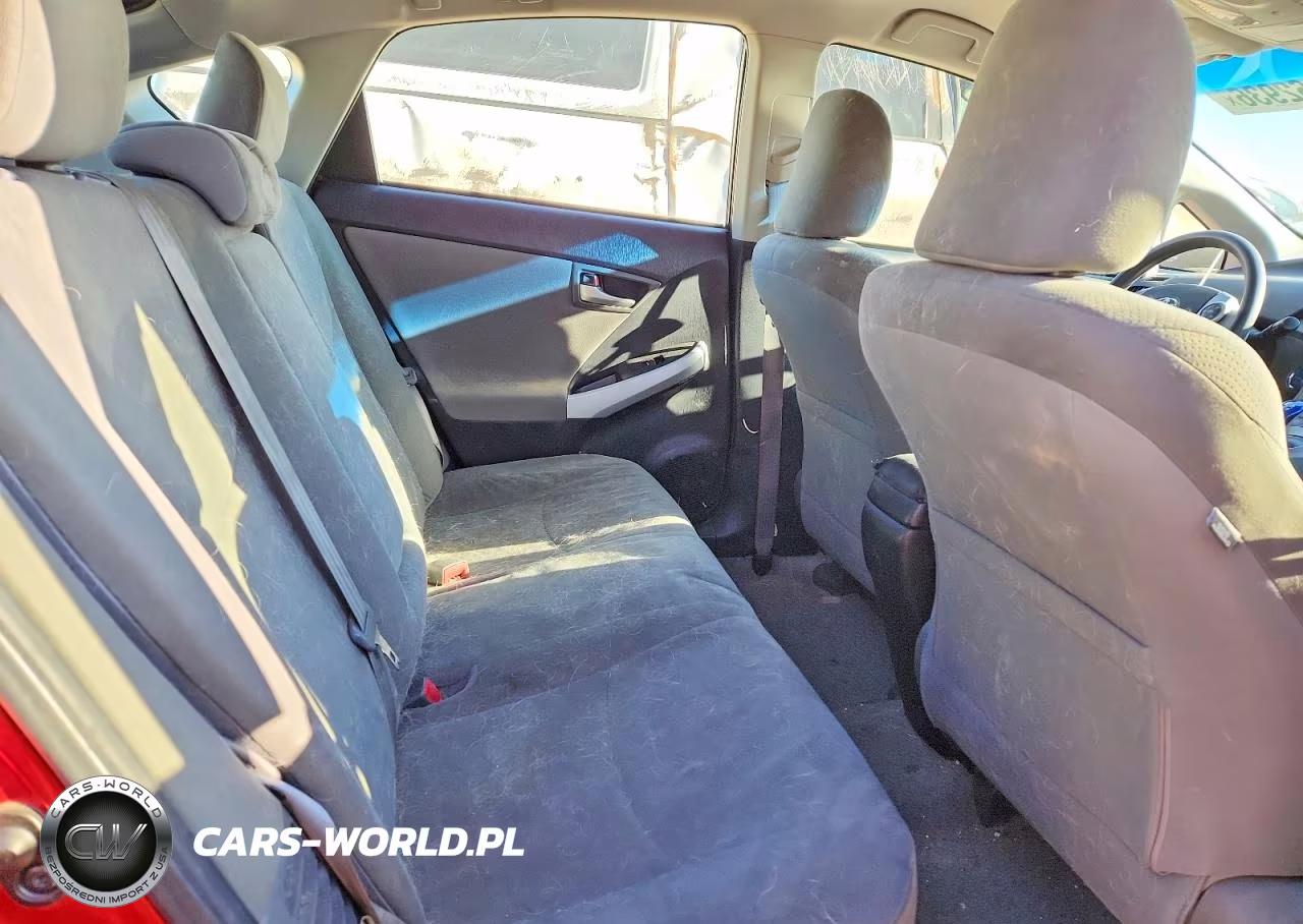 2012 Toyota Prius Two VIN:JTDKN3DU5C5499622 - 10