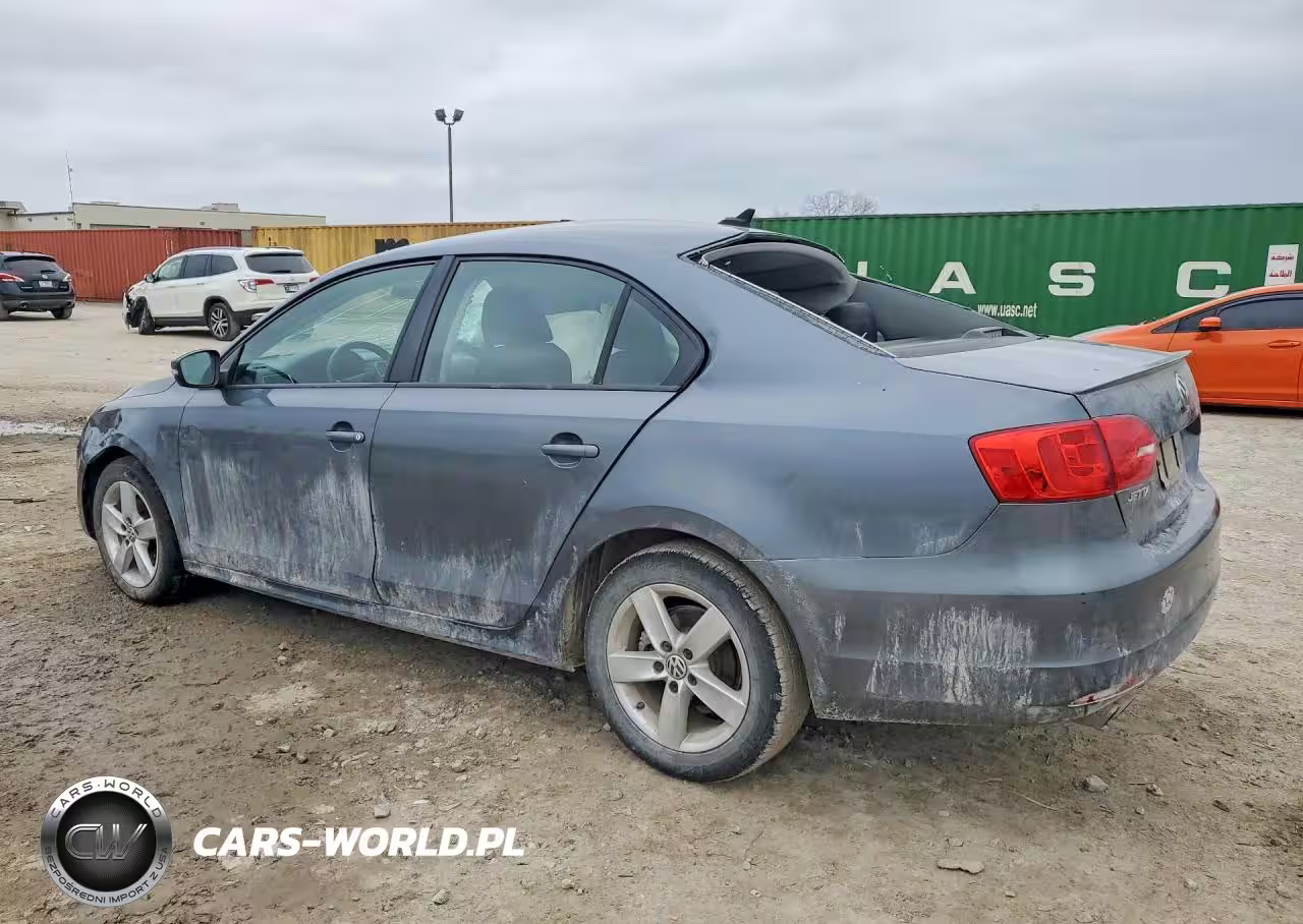 2012 Volkswagen Jetta Tdi VIN:3VWLL7AJ9CM375047 - 2