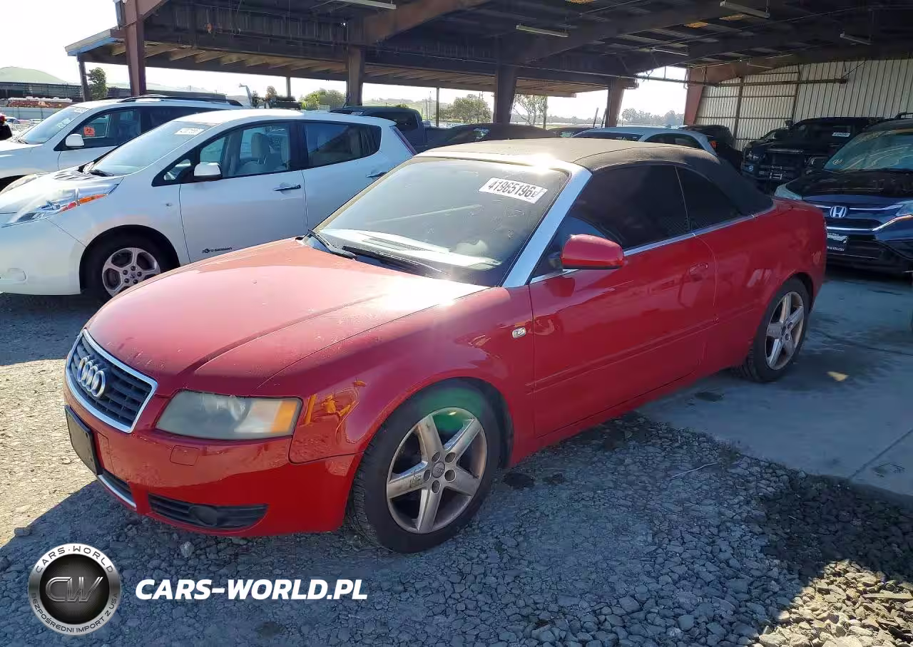 2003 Audi A4 1.8 Cabriolet
