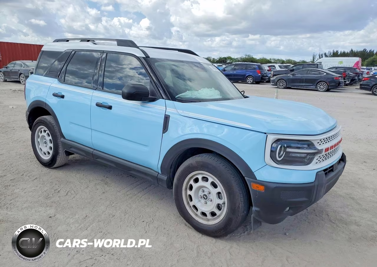 2025 Ford Bronco Sport Heritage VIN:3FMCR9GN7SRE20202 - 4
