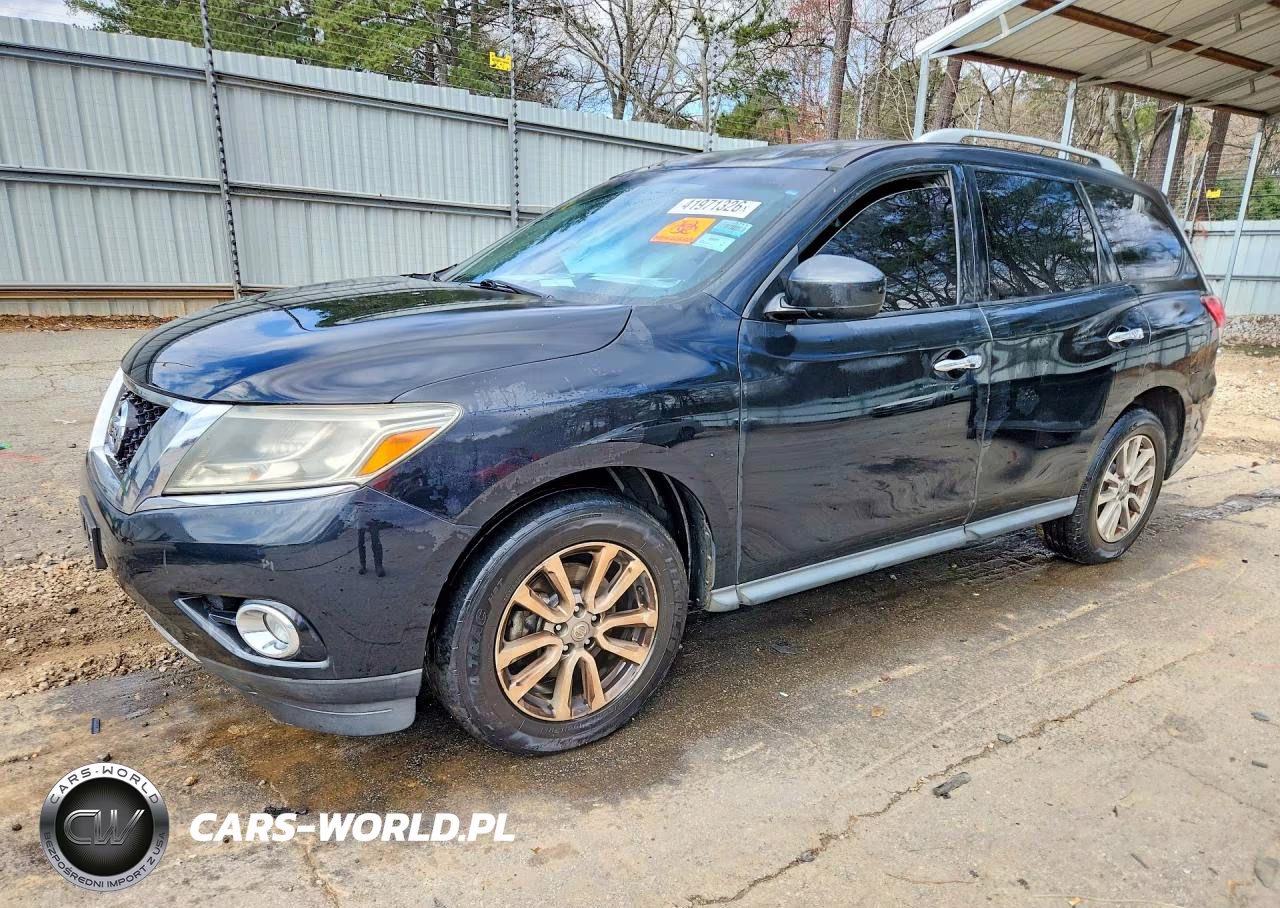 2015 Nissan Pathfinder Sv VIN:5N1AR2MN3FC680023 - 1