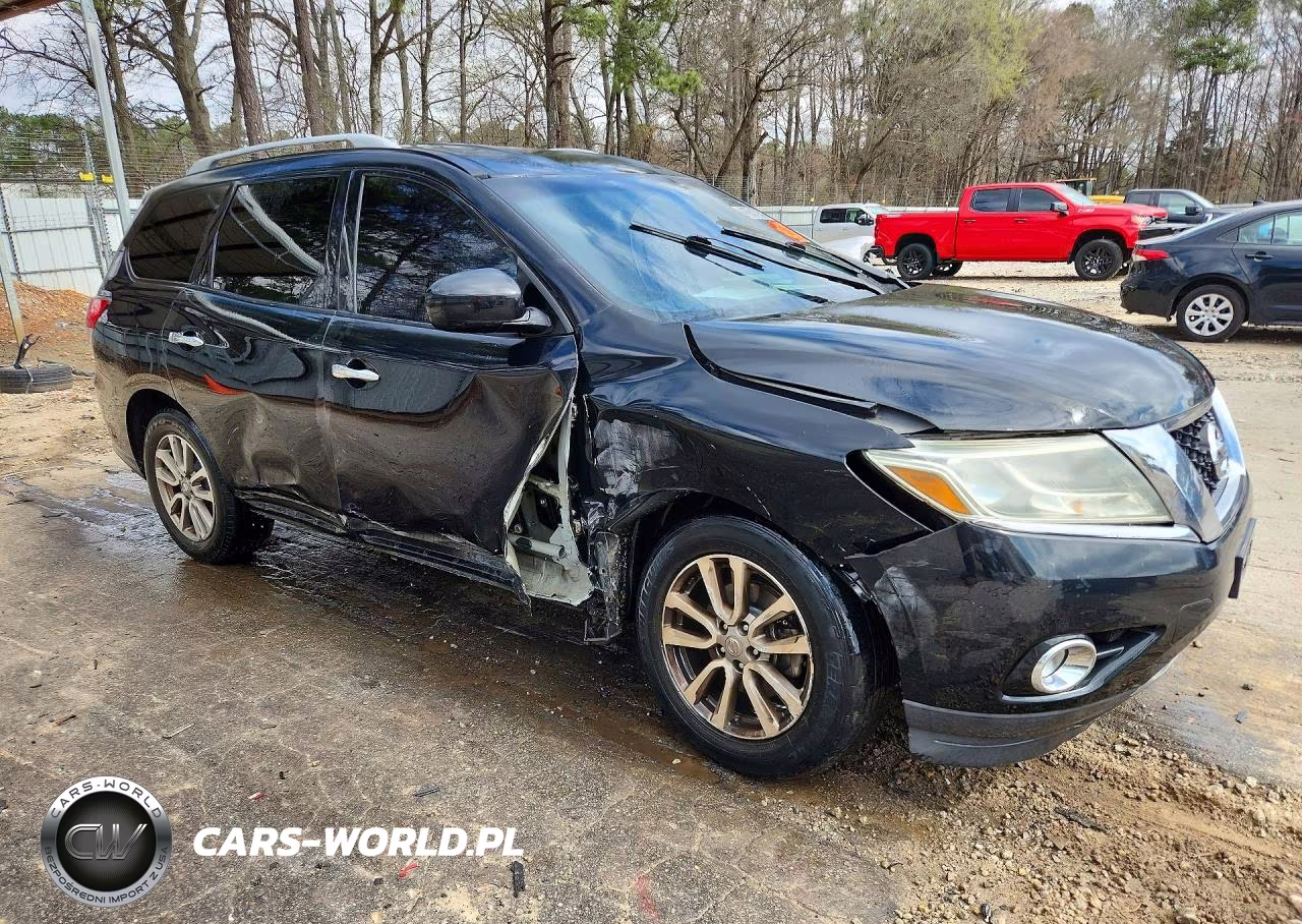 2015 Nissan Pathfinder Sv VIN:5N1AR2MN3FC680023 - 4