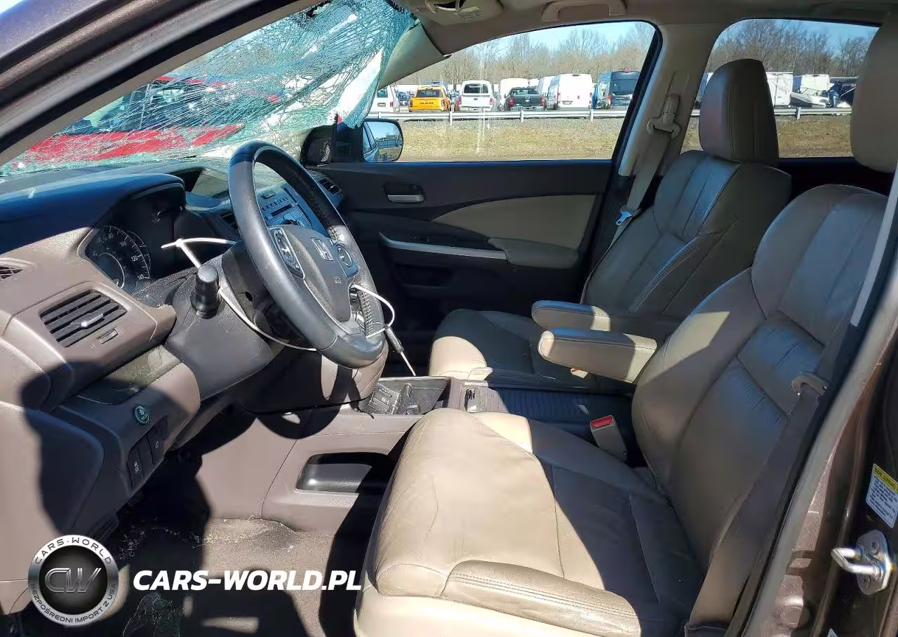 2014 Honda Cr-V Exl VIN:2HKRM4H72EH620573 - 7