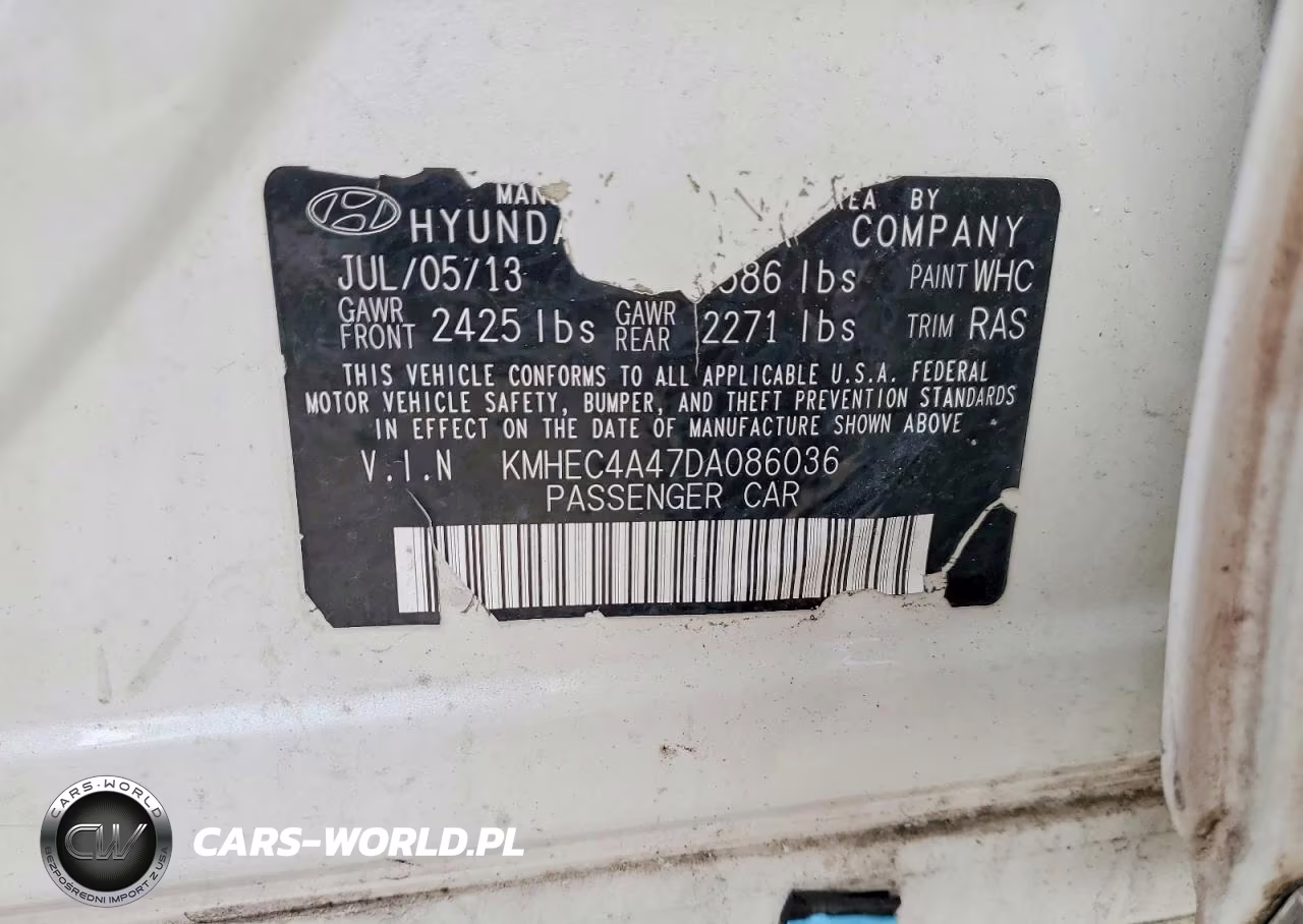 2013 Hyundai Sonata Hybrid Limited VIN:KMHEC4A47DA086036 - 13