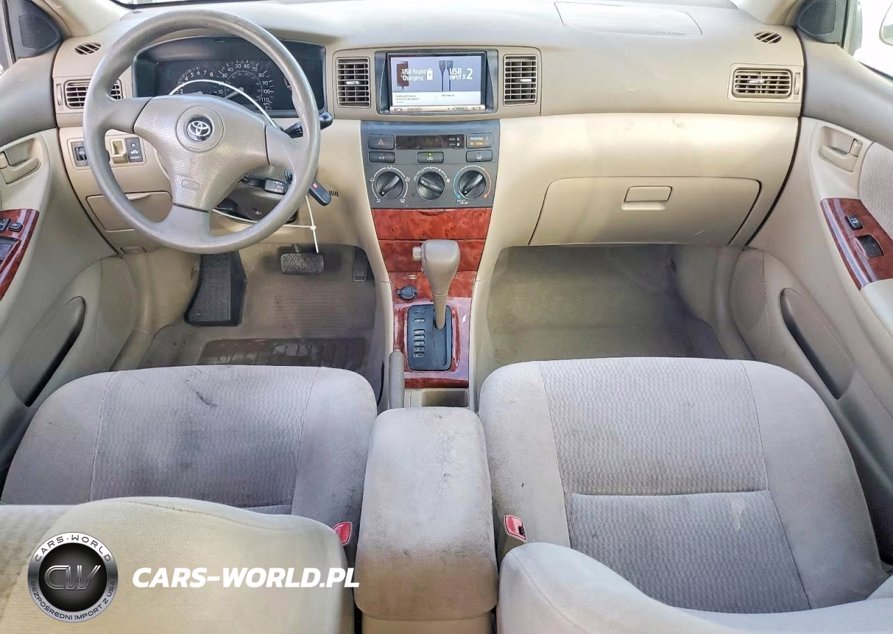 2005 Toyota Corolla Le VIN:1NXBR32E65Z443547 - 8