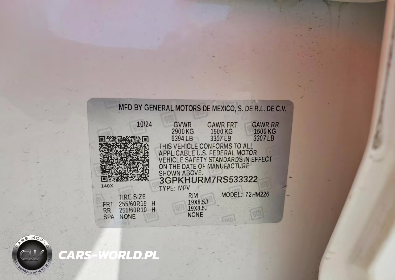 2024 Honda Prologue Eco VIN:3GPKHURM7RS533322 - 13