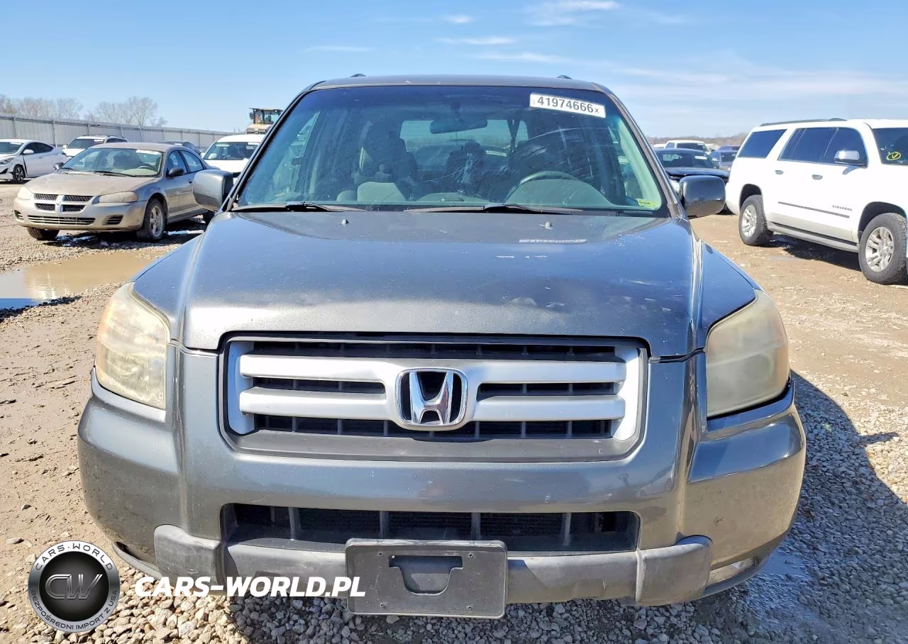 2007 Honda Pilot Ex VIN:5FNYF284X7B024743 - 5