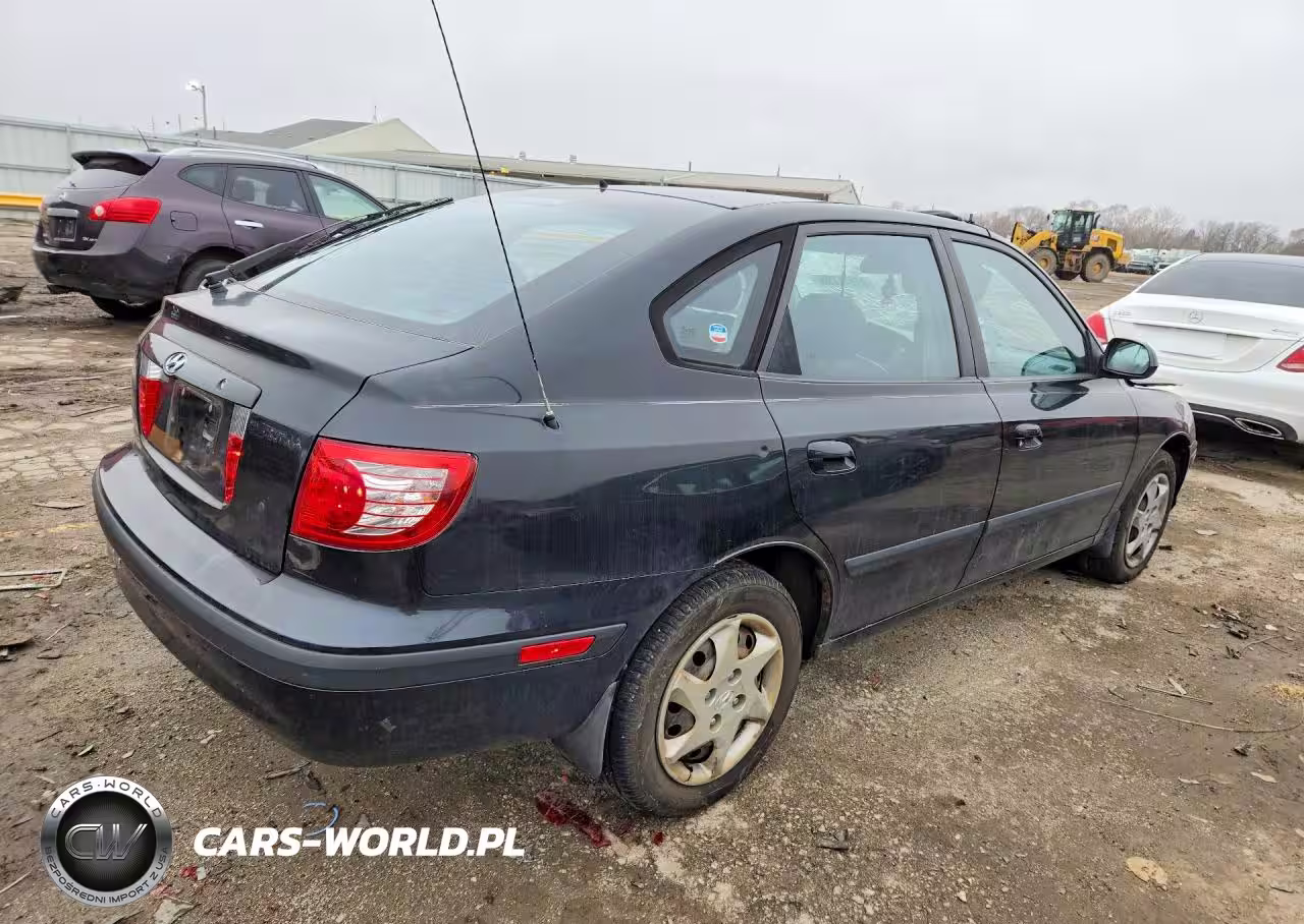2006 Hyundai Elantra Gls VIN:KMHDN56D66U190331 - 3