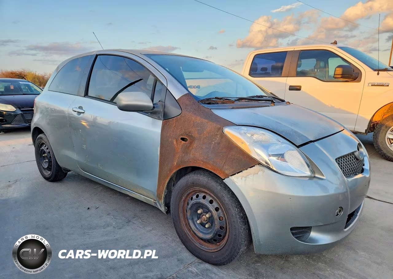 2008 Toyota Yaris Base VIN:JTDJT923585167282 - 4