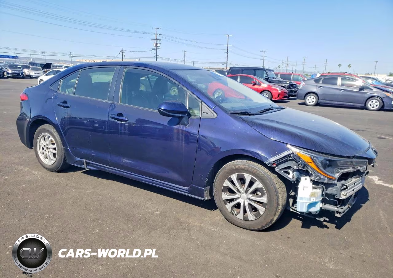 2021 Toyota Corolla Hybrid Le VIN:JTDEAMDE2MJ024834 - 4