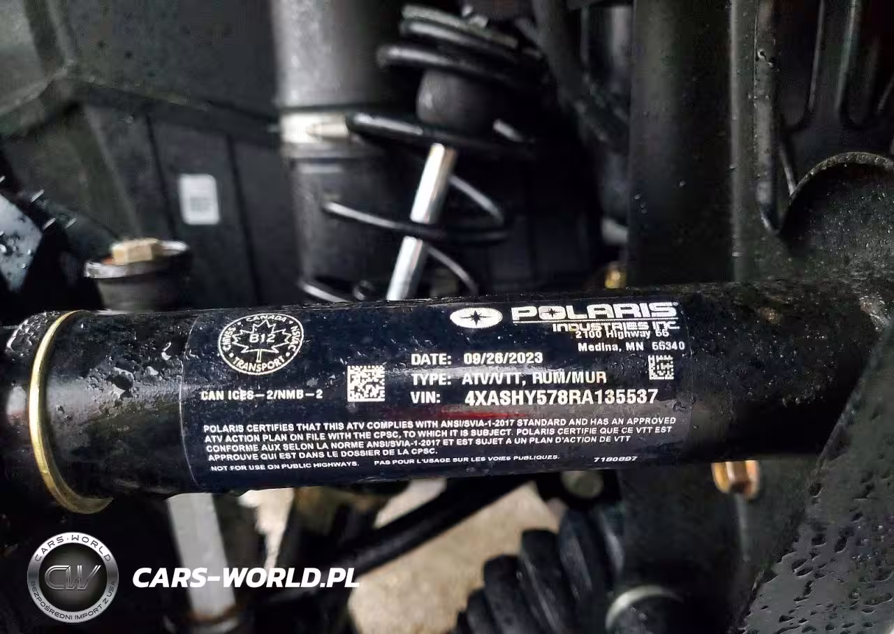 2024 Polaris Sportsman 570 Atv VIN:4XASHY578RA135537 - 10