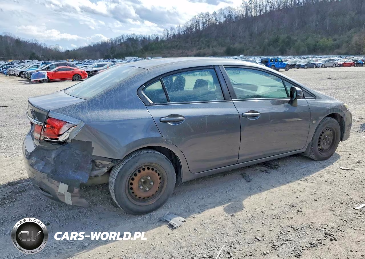 2013 Honda Civic Lx VIN:19XFB2F53DE004138 - 3