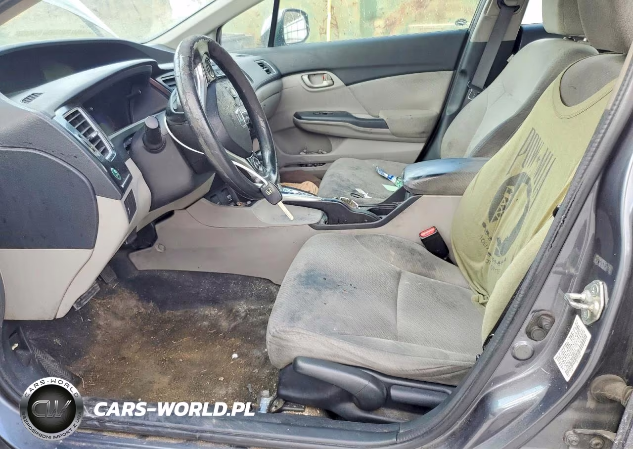 2013 Honda Civic Lx VIN:19XFB2F53DE004138 - 7