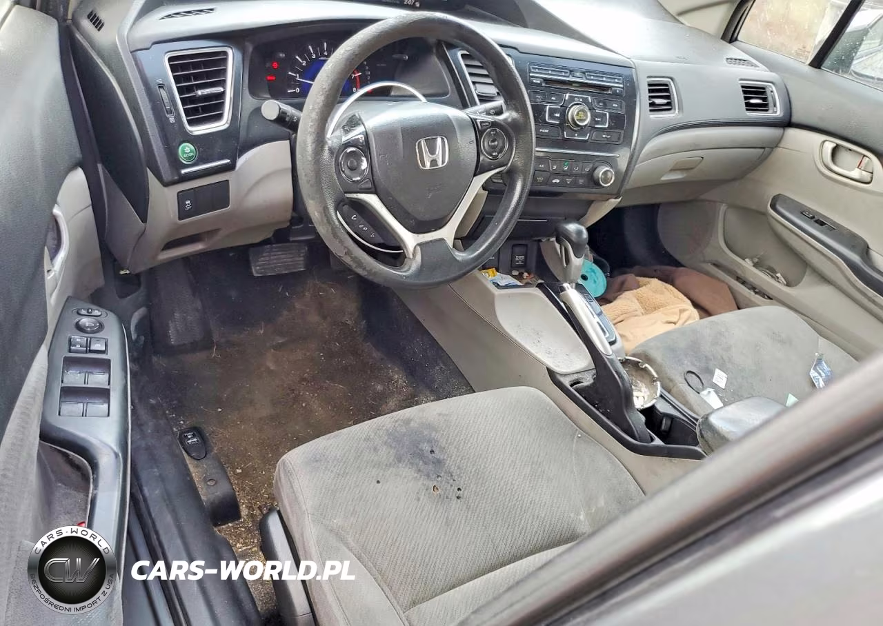 2013 Honda Civic Lx VIN:19XFB2F53DE004138 - 8