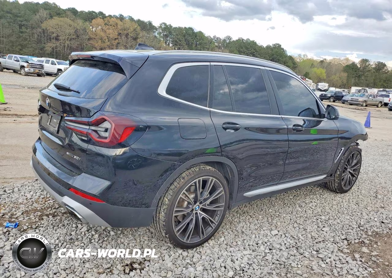 2022 BMW X3 Sdrive30I VIN:5UX43DP09N9M87321 - 3