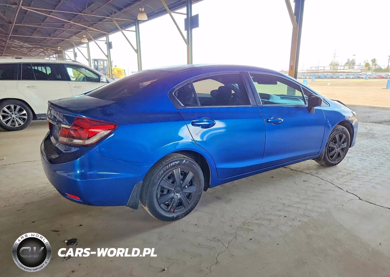 2014 Honda Civic Lx VIN:19XFB2F55EE023873 - 3