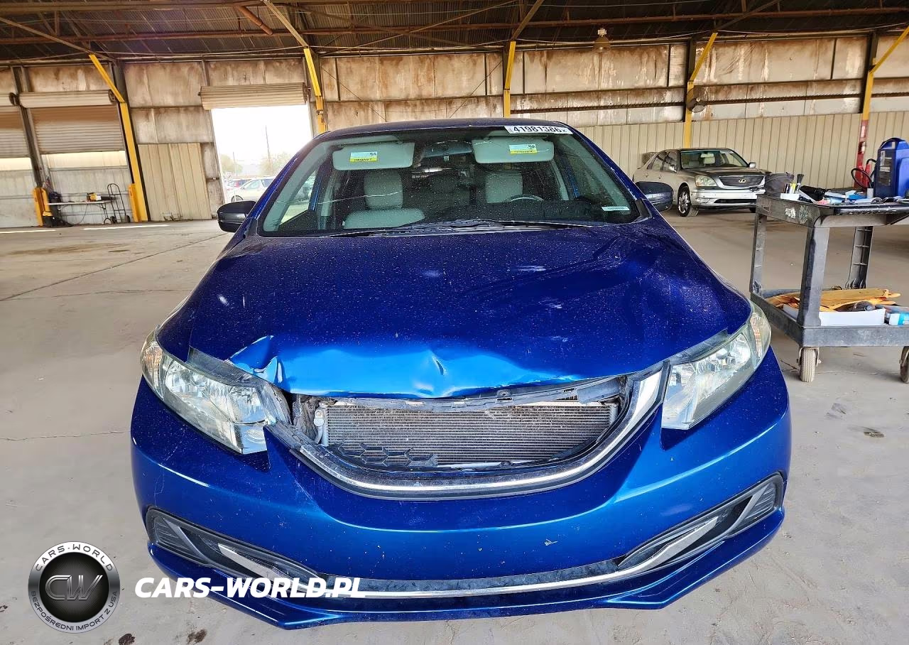 2014 Honda Civic Lx VIN:19XFB2F55EE023873 - 5