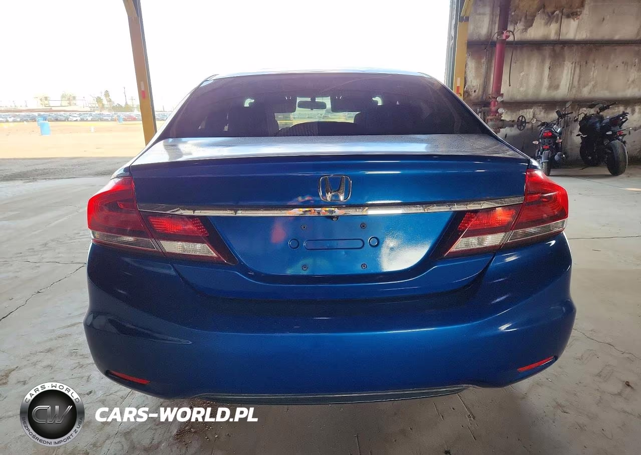 2014 Honda Civic Lx VIN:19XFB2F55EE023873 - 6