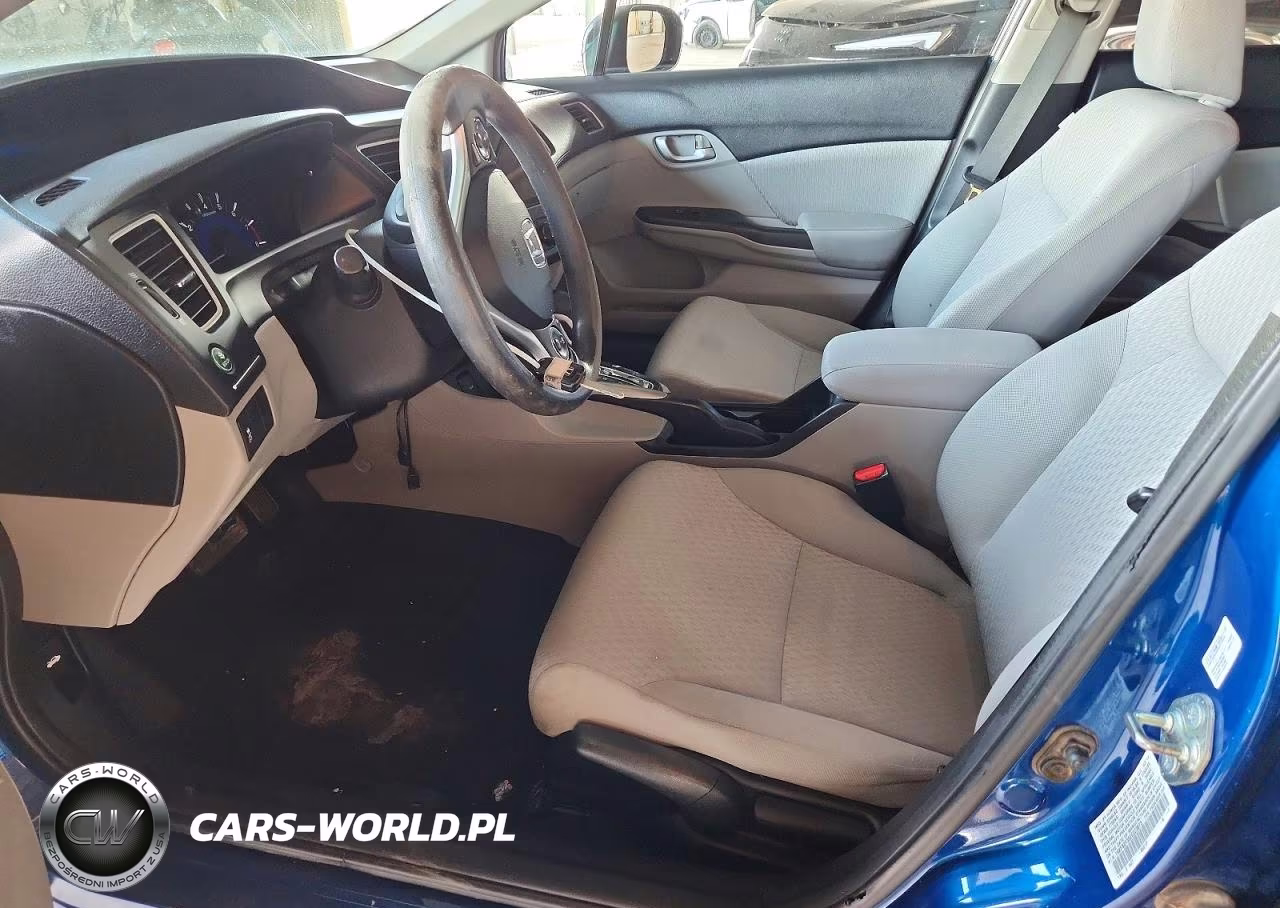 2014 Honda Civic Lx VIN:19XFB2F55EE023873 - 7
