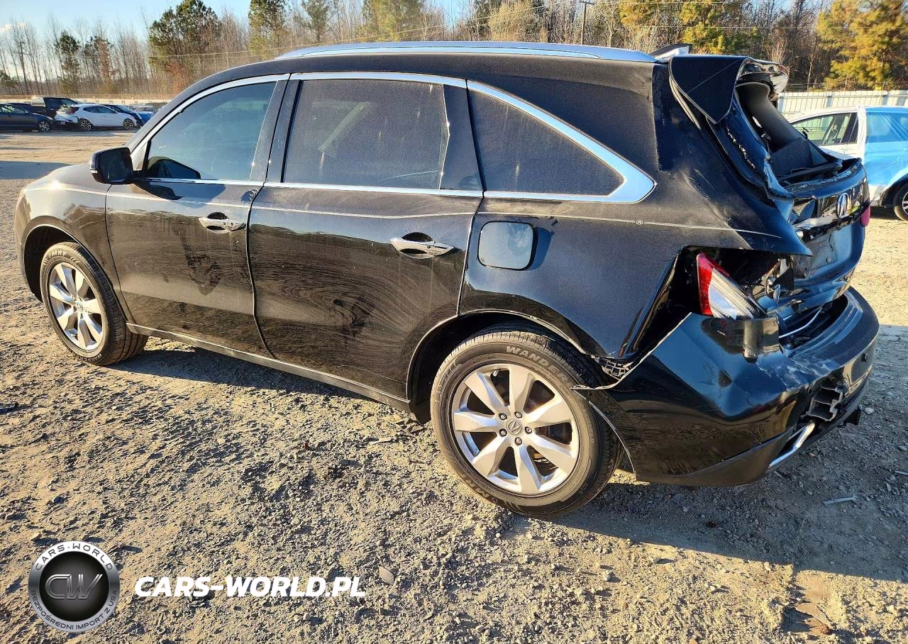 2016 Acura Mdx Advance VIN:5FRYD4H99GB058992 - 2