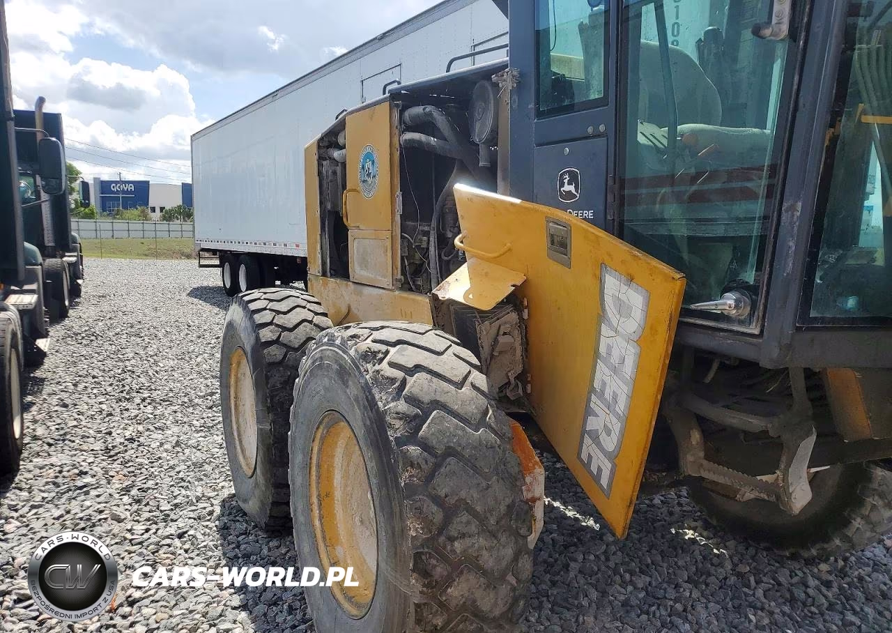 2002 John Deere 670Ch Grader VIN:DW670CH590220 - 10