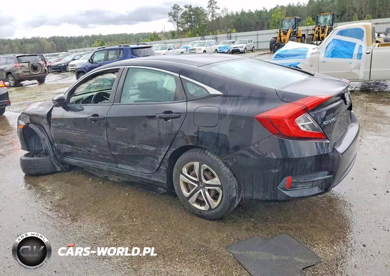 2016 Honda Civic Lx VIN:2HGFC2F5XGH544593 - 2