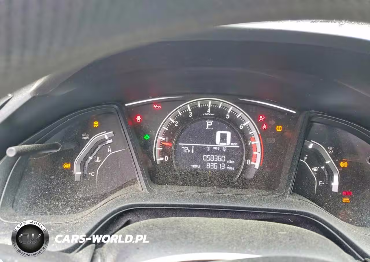 2016 Honda Civic Lx VIN:2HGFC2F5XGH544593 - 9