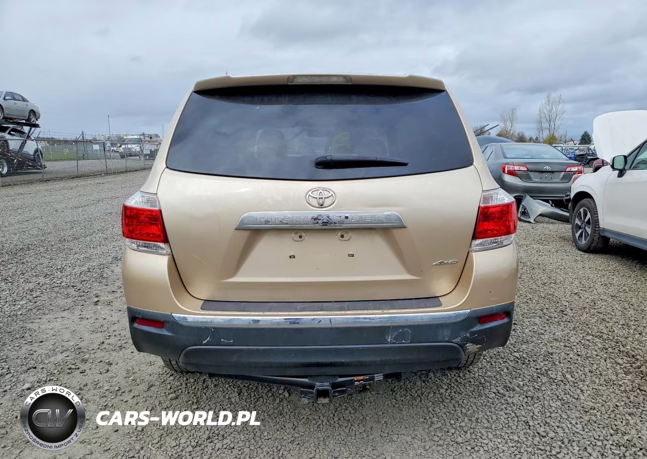 2013 Toyota Highlander Base VIN:5TDBK3EH4DS233532 - 6