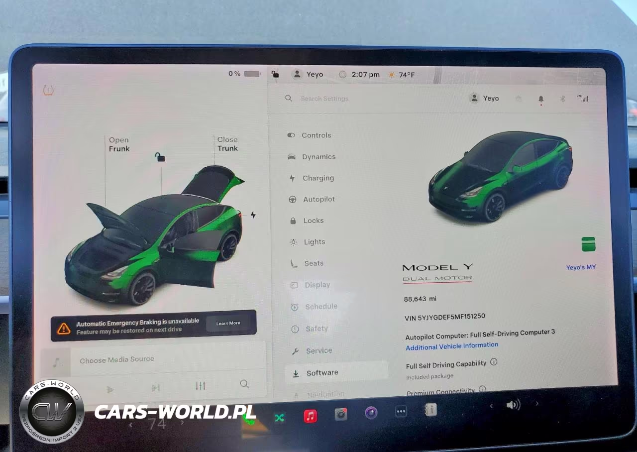 2021 Tesla Model Y VIN:5YJYGDEF5MF151250 - 9