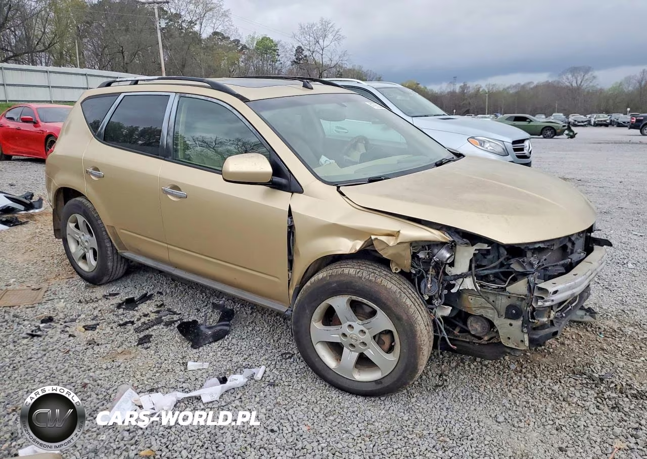 2003 Nissan Murano Sl VIN:JN8AZ08W83W204411 - 4