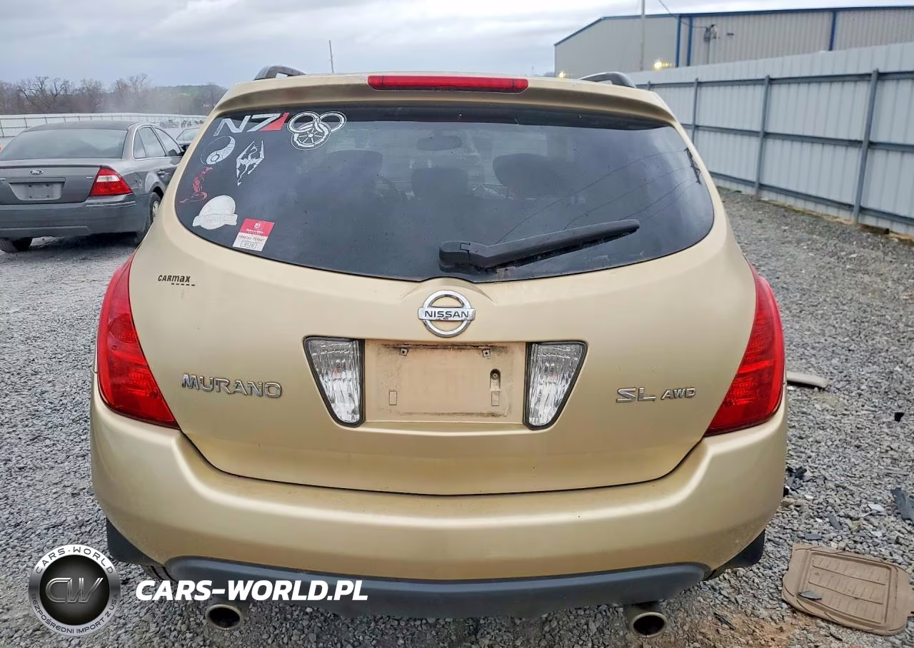 2003 Nissan Murano Sl VIN:JN8AZ08W83W204411 - 6