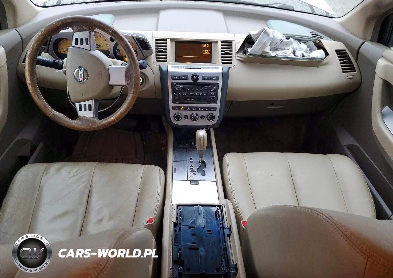 2003 Nissan Murano Sl VIN:JN8AZ08W83W204411 - 8