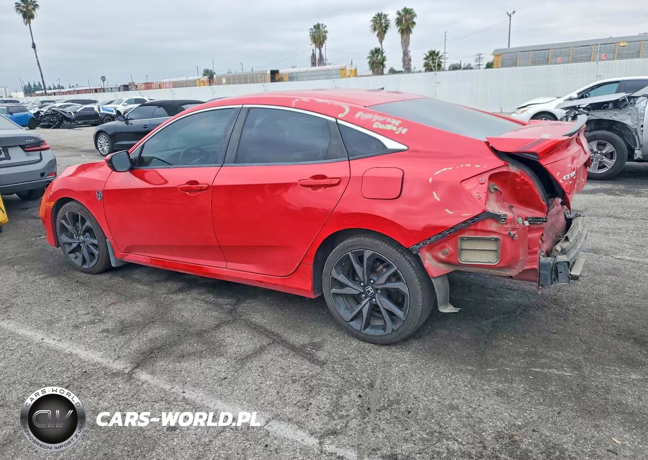 2019 Honda Civic Sport VIN:2HGFC2E80KH508996 - 2