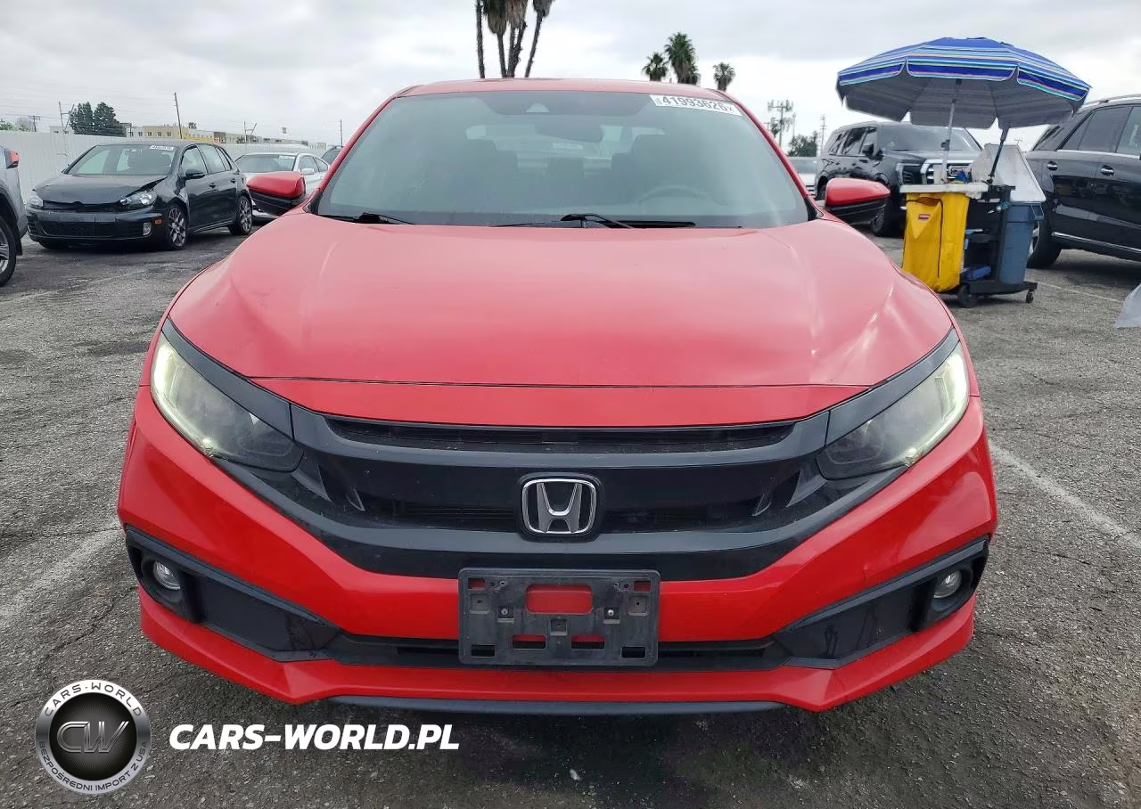 2019 Honda Civic Sport VIN:2HGFC2E80KH508996 - 5