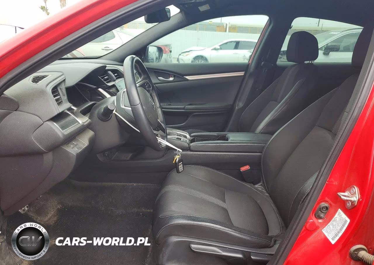 2019 Honda Civic Sport VIN:2HGFC2E80KH508996 - 7