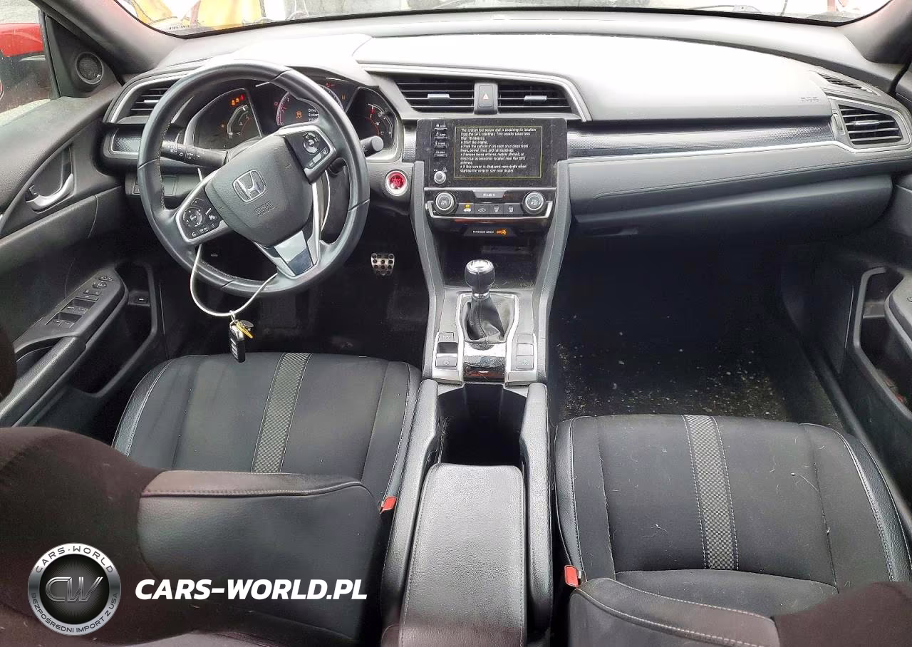 2019 Honda Civic Sport VIN:2HGFC2E80KH508996 - 8