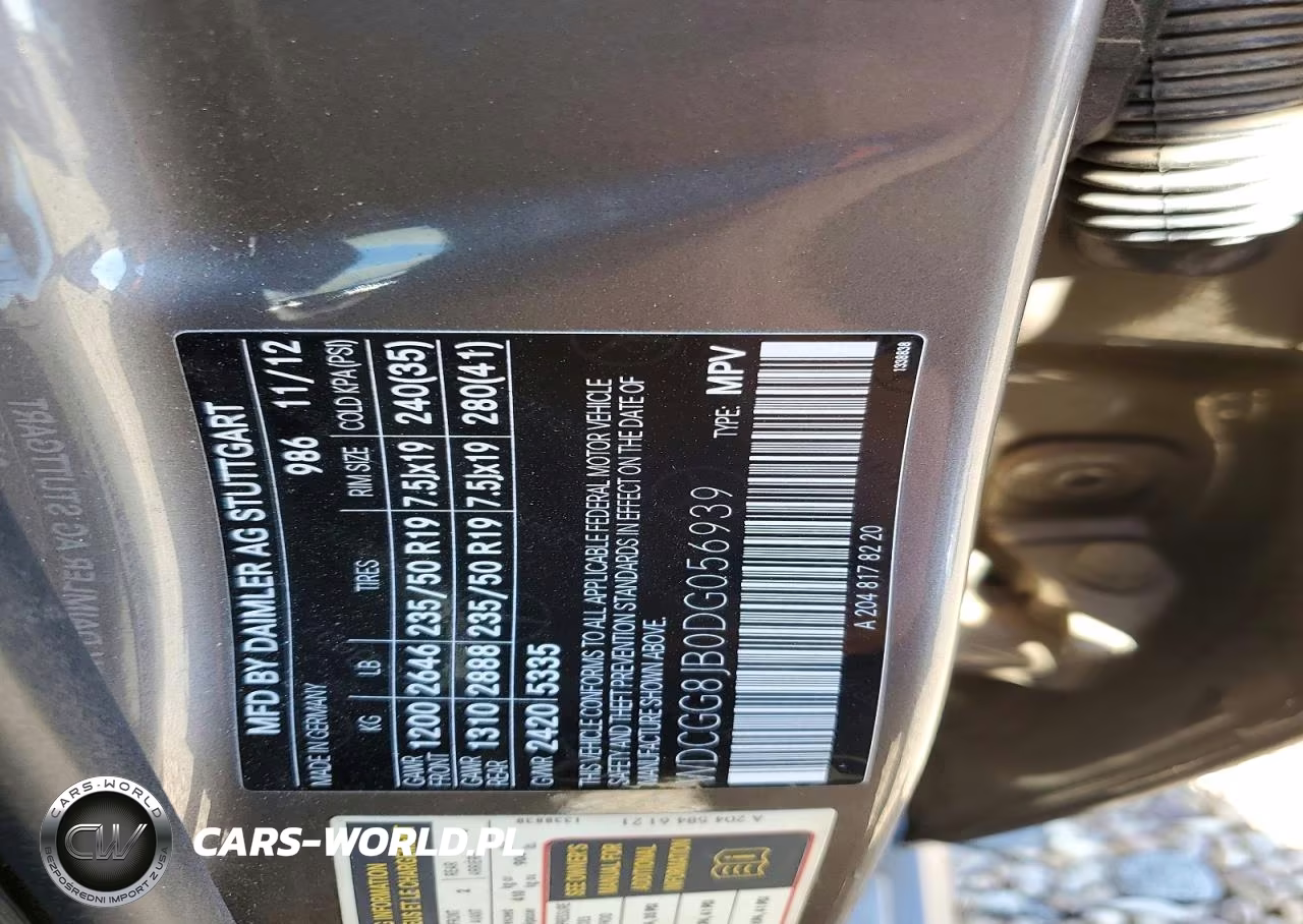 2013 Mercedes-Benz Glk 350 4Matic VIN:WDCGG8JB0DG056939 - 13
