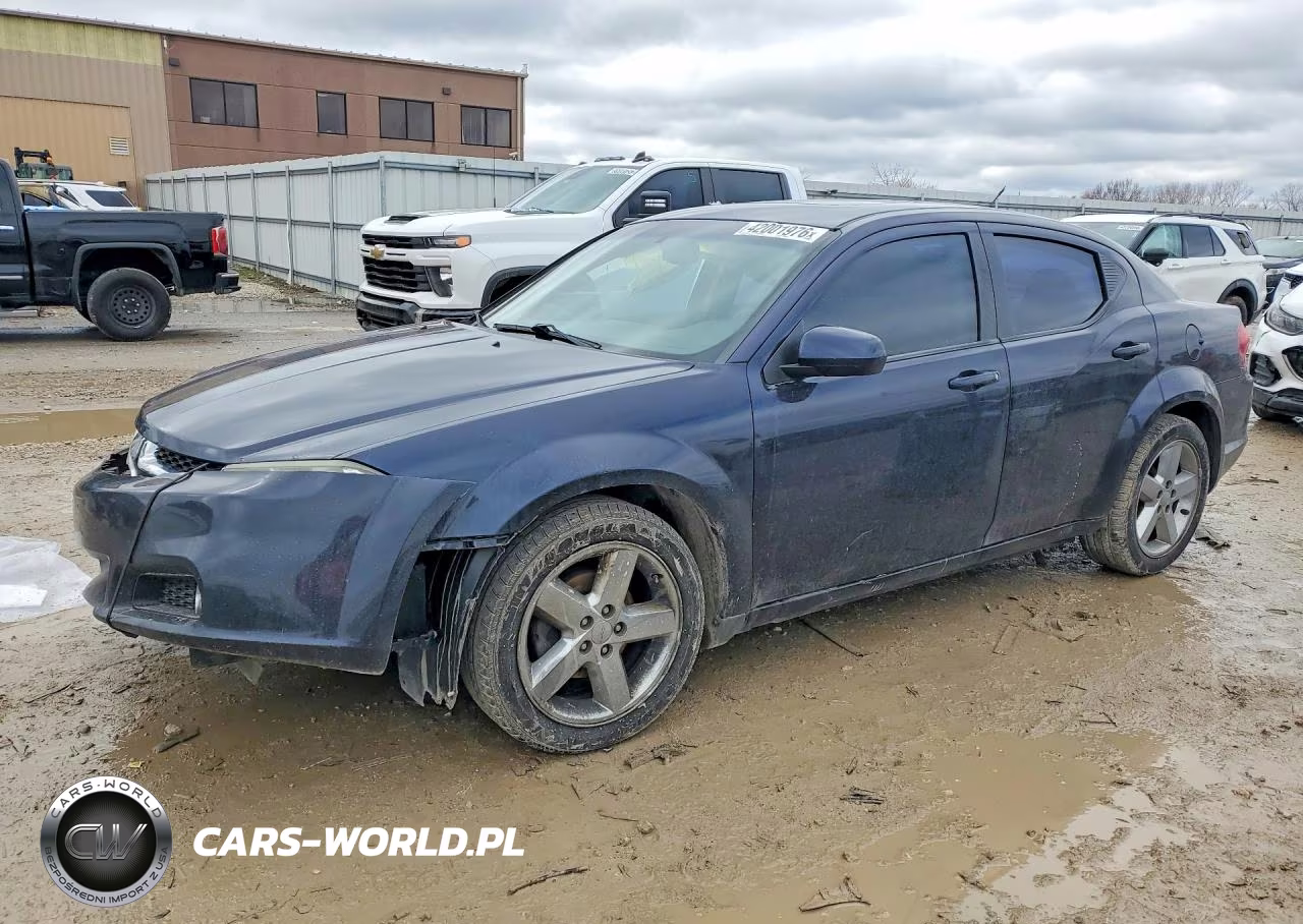 2011 Dodge Avenger Lux VIN:1B3BD2FG7BN554057 - 1