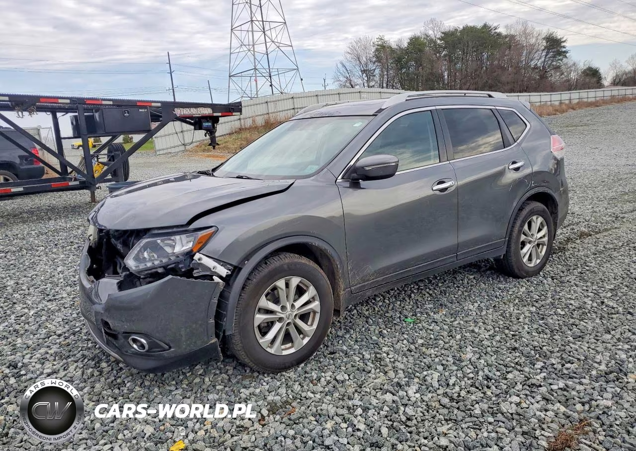 2014 Nissan Rogue Sv VIN:5N1AT2MV0EC809769 - 1
