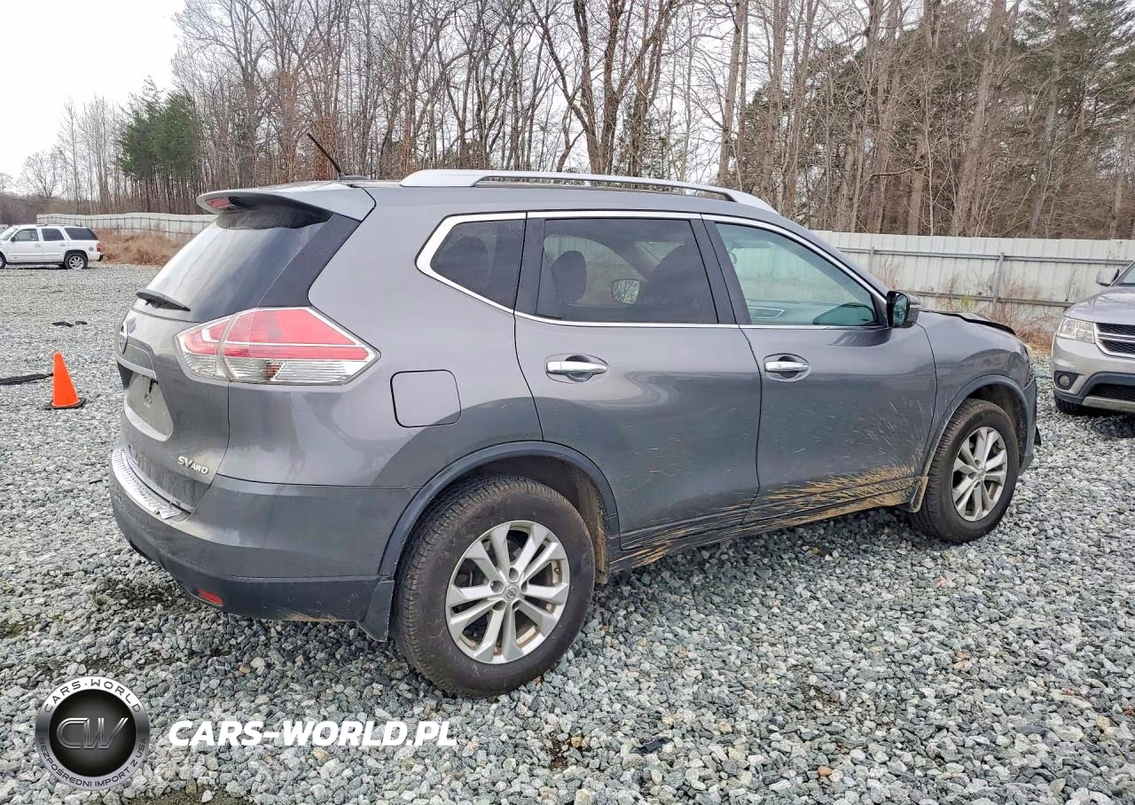 2014 Nissan Rogue Sv VIN:5N1AT2MV0EC809769 - 3