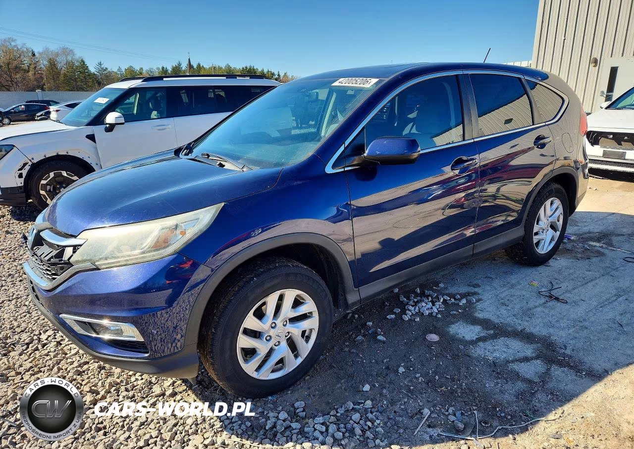 2015 Honda Cr-V Ex VIN:2HKRM4H55FH662204 - 1