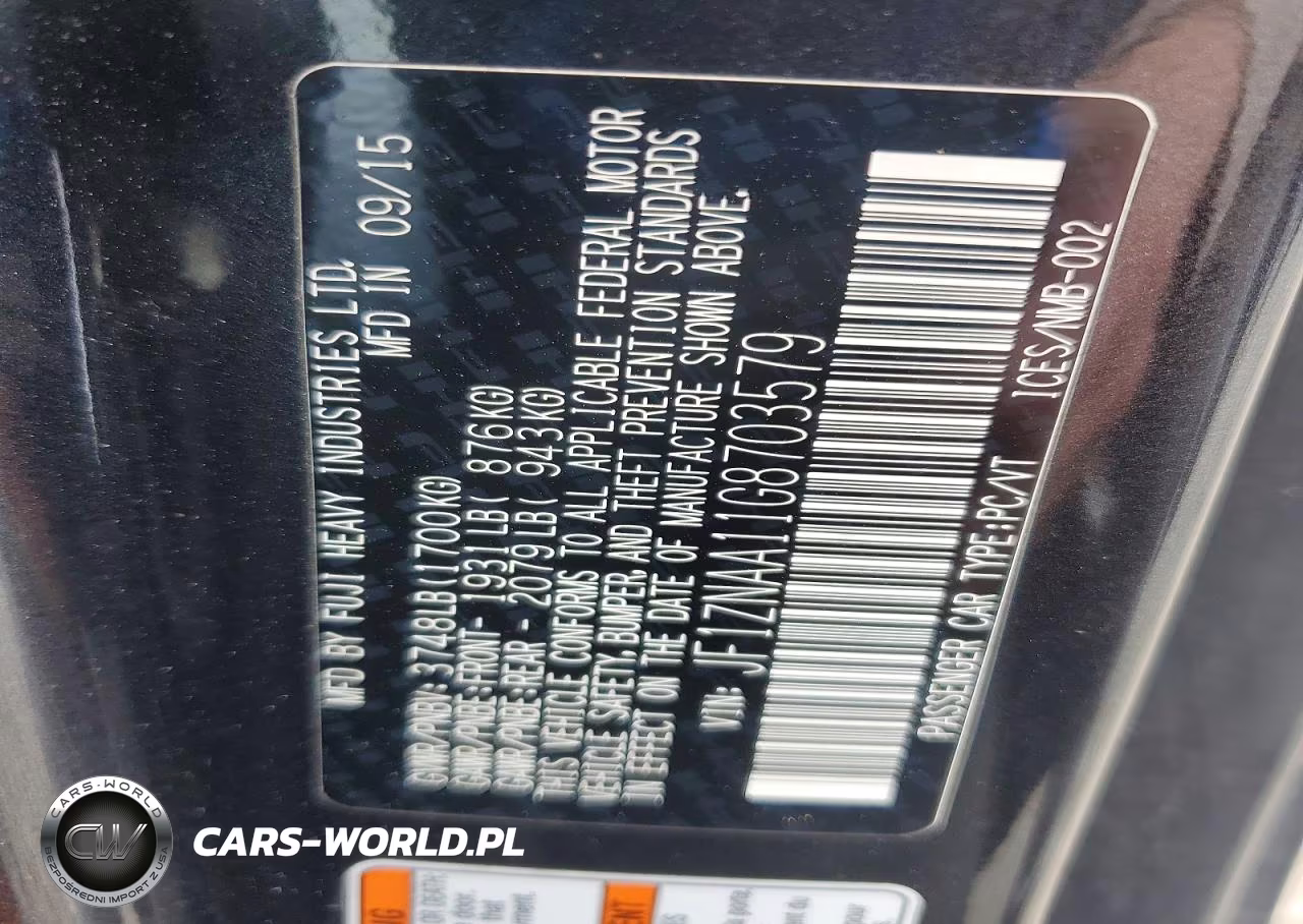 2016 Scion Fr-S Base VIN:JF1ZNAA11G8703579 - 12