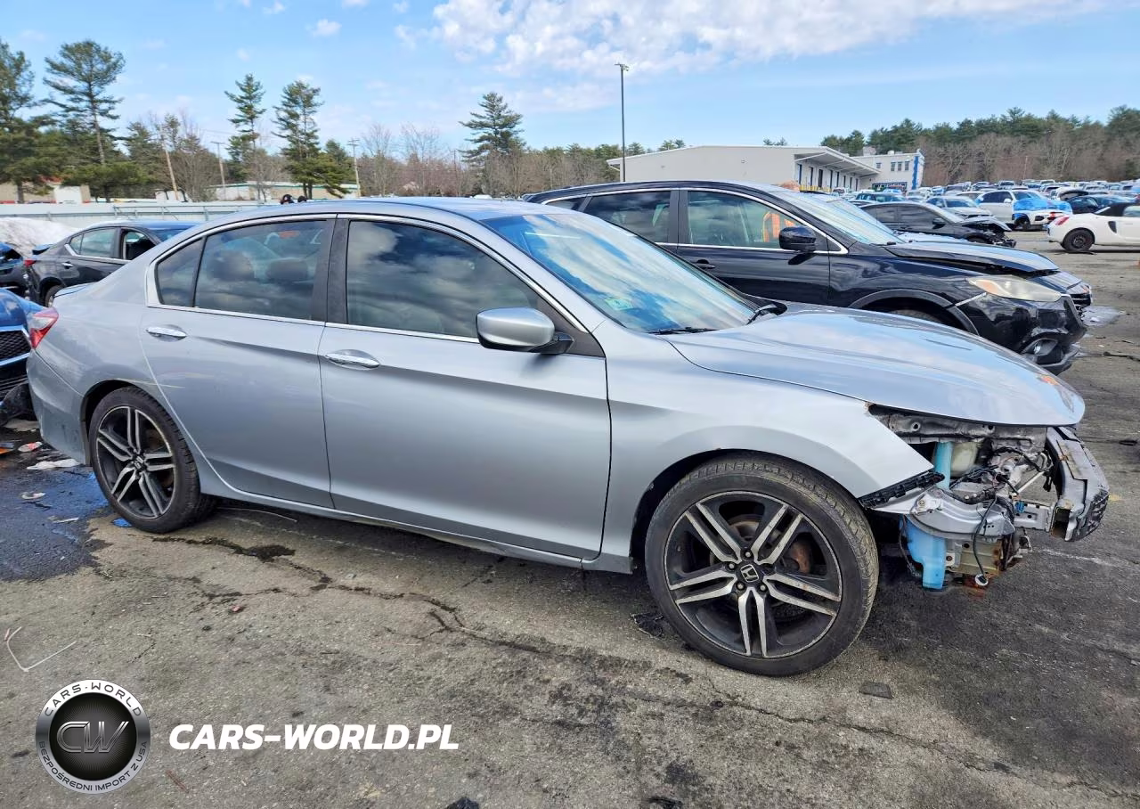 2017 Honda Accord Lx VIN:1HGCR2F34HA076702 - 4