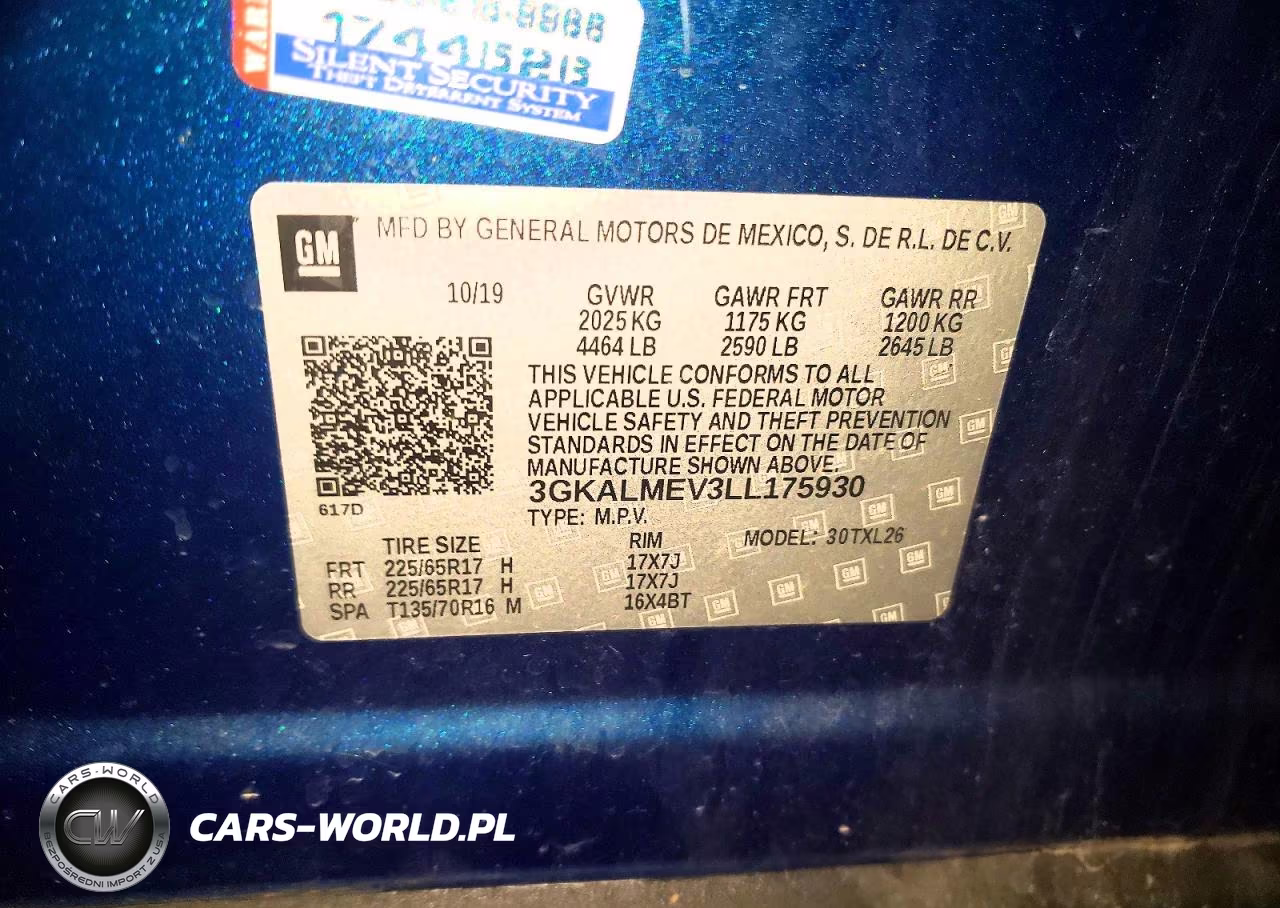 2020 GMC Terrain Sle VIN:3GKALMEV3LL175930 - 13