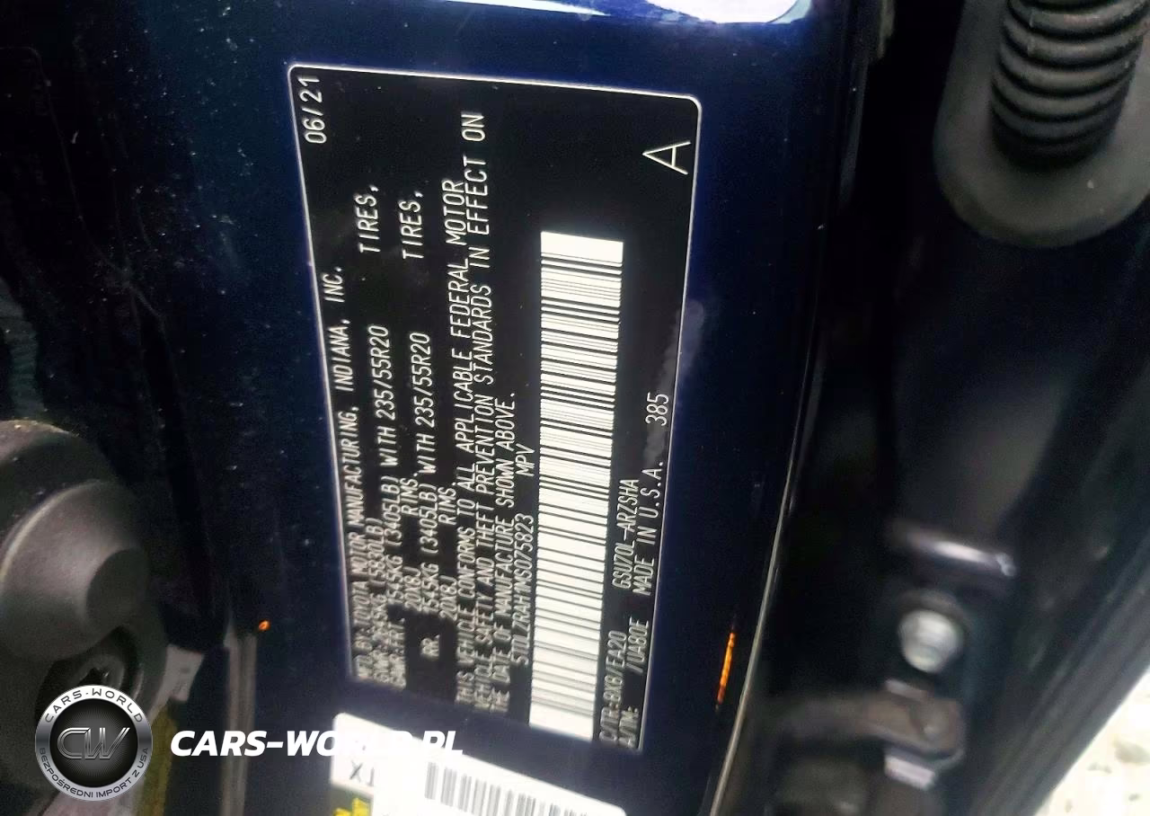 2021 Toyota Highlander Xse VIN:5TDLZRAH1MS075823 - 13