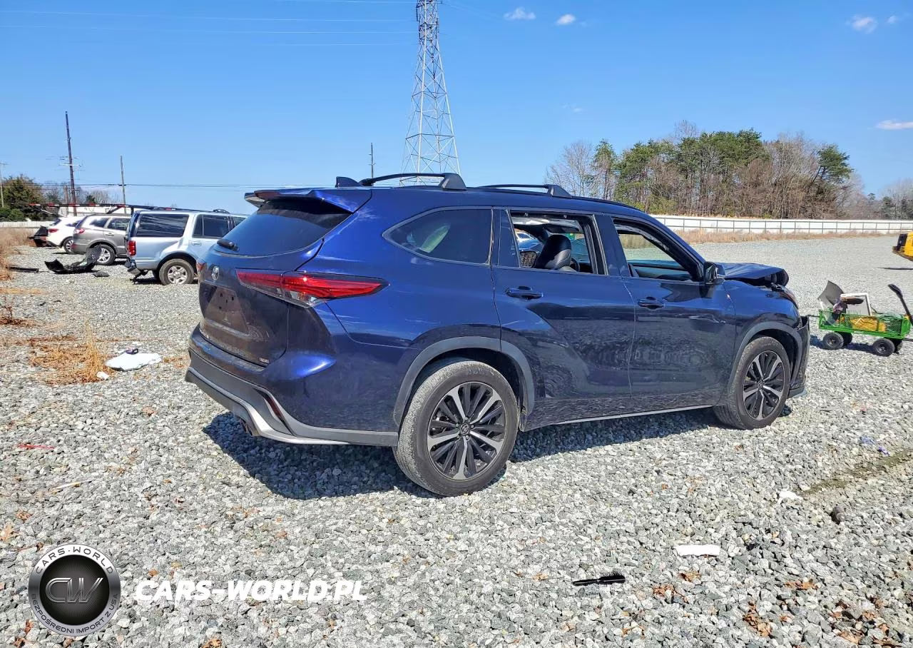 2021 Toyota Highlander Xse VIN:5TDLZRAH1MS075823 - 3