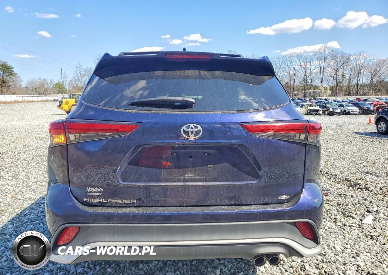 2021 Toyota Highlander Xse VIN:5TDLZRAH1MS075823 - 6