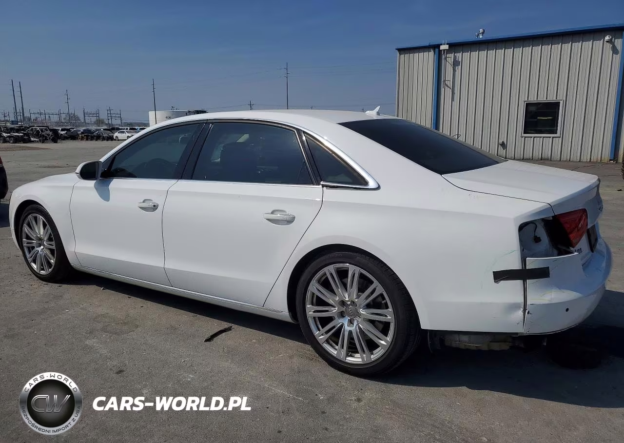 2013 Audi A8 L Quattro VIN:WAUR2AFDXDN009375 - 2
