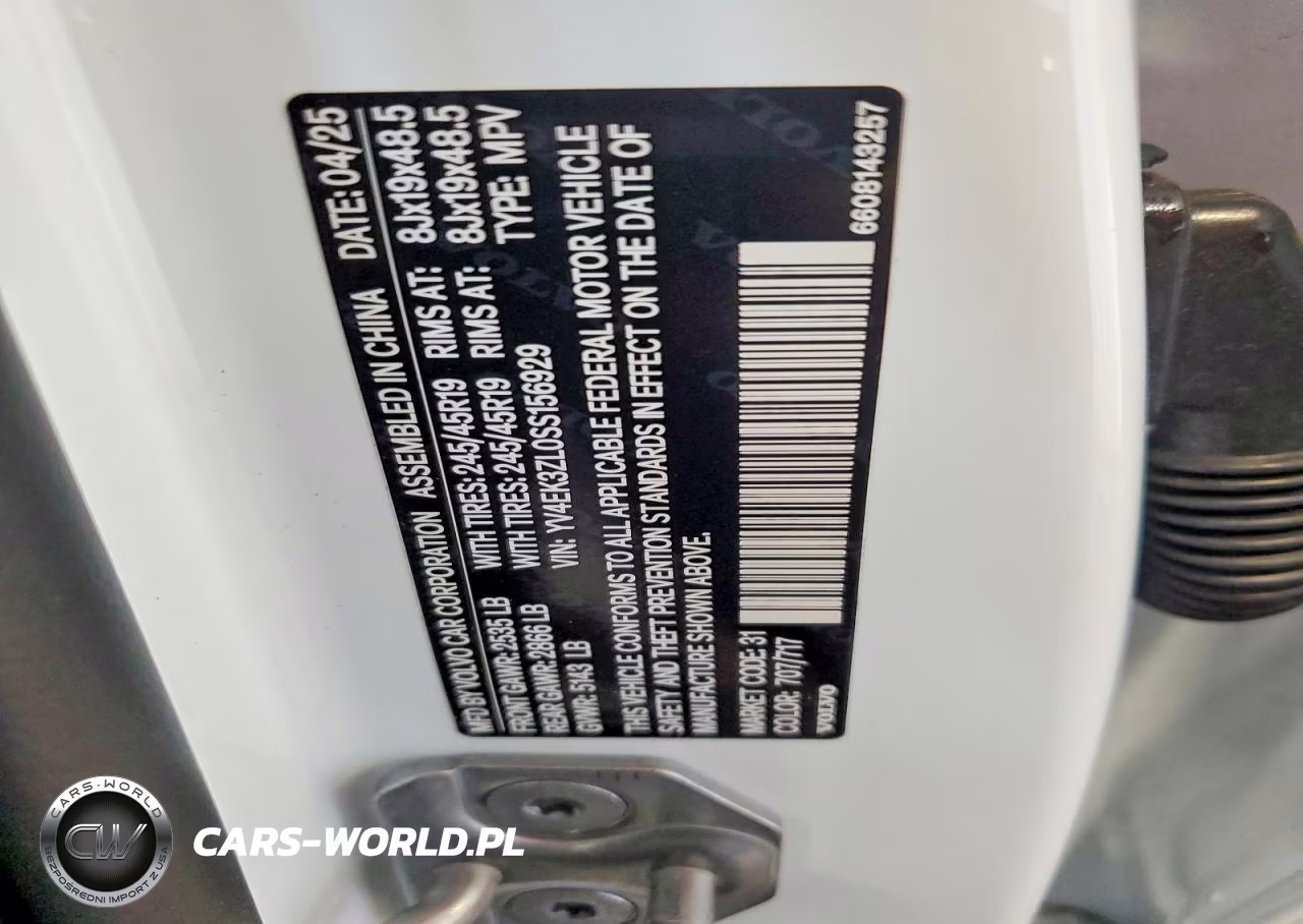 2025 Volvo Ex30 Ultra VIN:YV4EK3ZL0SS156929 - 13